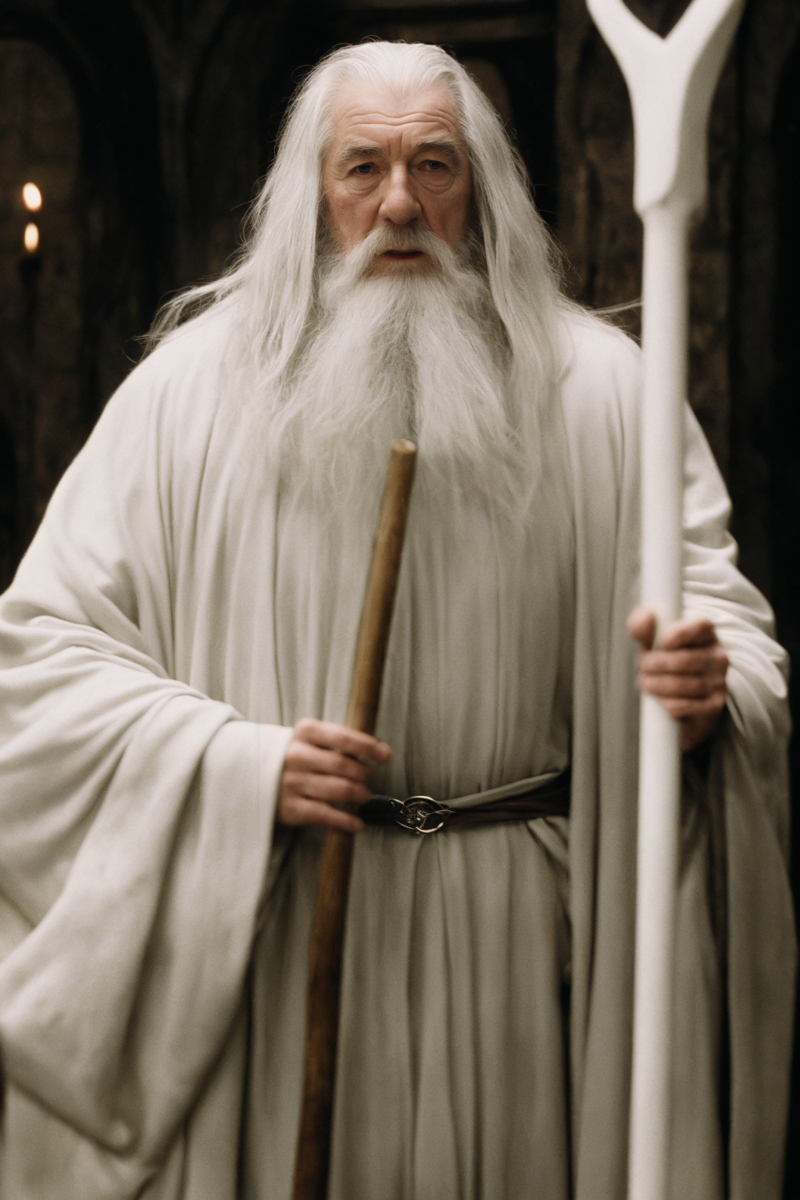 00445-1988487711-photo of the wizard Gandalf from Lord of the Rings , film grain, white beard, white robe, holding staff.png